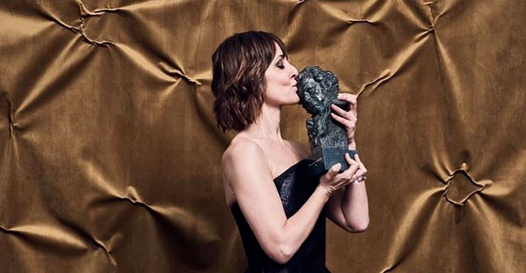 Natalie Poza ganadora del Goya a mejor actriz por «No sé decir adiós», co-producida por Womack Studios